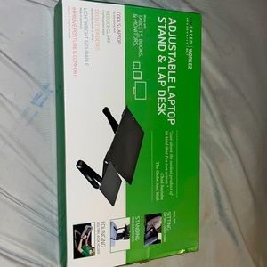 Adjustable laptop stand and lap desk